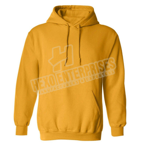 Sweat à capuche pour homme de haute qualité, impression personnalisée du logo, fermeture éclair brodée, hiver, uni, séchage rapide, 100% coton - Product Image 3