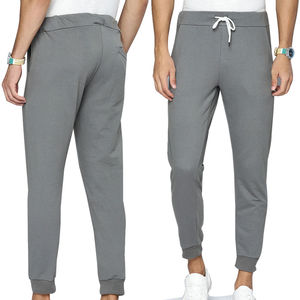 OEM personalizado hombres Slim Fit pantalones de chándal Casual Color sólido liso polar desnudo sudor Jogger hombres disponibles en todos los tamaños - Product Image 6