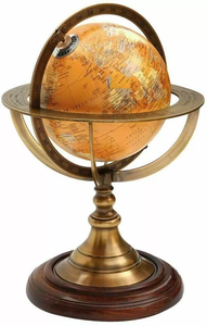 100% meilleure qualité nautique en laiton armillaire de table sphère marine monde Globe nautique monde Globe à vendre - Product Image 3