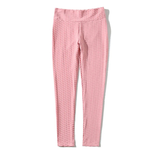Leggings de yoga respirants sans couture à taille haute avec pantalon d'entraînement de gymnastique en coton de poche tricoté à partir de Spandex - Product Image 2