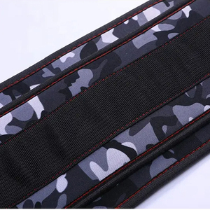 Vente en gros d'équipement de gymnastique avec logo personnalisé S M L XL Boucle de levier d'haltérophilie réglable Ceinture en cuir de vachette d'haltérophilie - Product Image 6