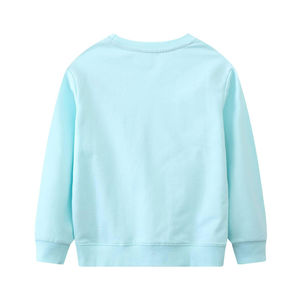 Design personnalisé couleur taille coton personnalisé enfants sweat-shirt avec polaire respirante de haute qualité sweatshirts thermiques personnalisés - Product Image 2