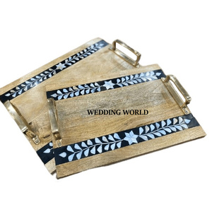 Juego de dos bandejas de chocolate de nuevo diseñador, utensilios de cocina hechos a mano, superventas, artículos para el hogar, mesa, venta al por mayor, bandeja de chocolate nueva de lujo - Product Image 6