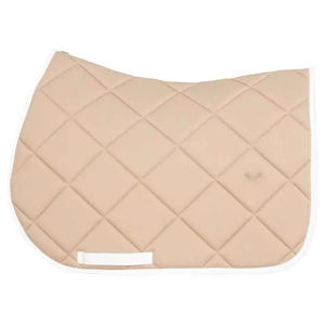 Comfortable Breathable Women <b>Saddle</b> <b>Pads</b> Premium English Quilted Cotton Wholesale Horse Riding <b>Saddle</b> <b>pads</b> Customized - Product Image 1