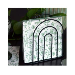 Porte-mouchoirs en fil métallique artistique moderne pour la décoration de la table de la cuisine et du bureau avec un style durable et artisanal solide - Product Image 2