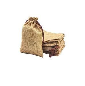 Custom Sizes Set of 12 Natural Jute Canvas Pouch <b>Bags</b> For Shopping Grocery Handmade Pure Material Tote <b>Bags</b> By Factory Suppliers - Product Image 5
