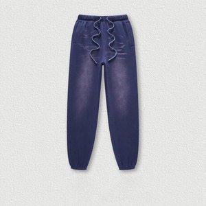 Fabricant de vêtements OEM Survêtement Ensemble de survêtement 100% coton délavé à l'acide Sweat à capuche lourd et pantalon de jogging Ensemble 2 pièces - Product Image 6