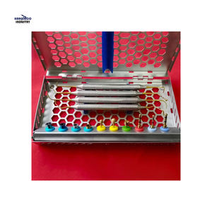 Ensemble d'instruments dentaires pour le lifting sinusal, technologie EMS, perceuse Dask, poudre et bouchons, marque personnalisée, approuvé CE ISO - Product Image 4