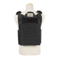Chaleco Táctico Impermeable y Transpirable Oxford para Adultos, para Caza, Juego CS, Portaplacas de Liberación Rápida