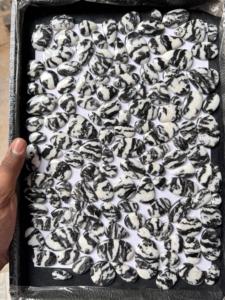 Cabujón de jaspe de cebra Natural de alta calidad, hermosa piedra preciosa suelta a la venta, piedra de jaspe hecha a mano con una calidad increíble - Product Image 4