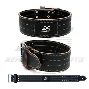 Vente en gros 2022 nouvel arrivage ceinture d'haltérophilie d'entraînement de fitness de haute qualité en cuir ceinture d'haltérophilie de puissance - Product Image 3