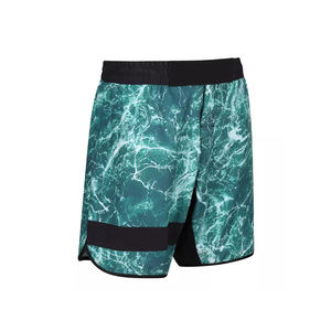 Pantalones Cortos de Boxeo MMA de Poliéster con Logotipo Personalizado y Parches de Boxeo, Pantalones Cortos de MMA para Adultos - Product Image 3