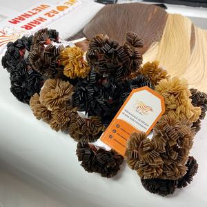 Extensiones de cabello humano liso con punta plana, cabello con queratina, doble estiramiento, 100% cutículas, envío por DHL, FEDEX, UPS - Product Image 6