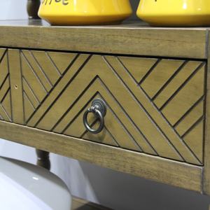 Listo para enviar Estantería de madera maciza de cinco niveles Elegante Seine Etagere Muebles para el hogar Múltiples tamaños disponibles - Product Image 5