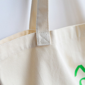 Sac fourre-tout sans fond en toile de coton robuste 12 oz, mini format, avec poignées, plusieurs couleurs disponibles, pour courses et épicerie, sac à bandoulière - Product Image 5