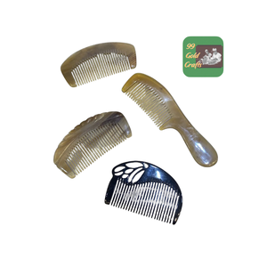 Peine de Cuerno de Buey Natural de Vietnam - Peine de Cuerno de Buey Pulido, Portátil, Hecho a Mano, con Tacto Real para Decoración del Hogar, Venta al por Mayor - Product Image 6