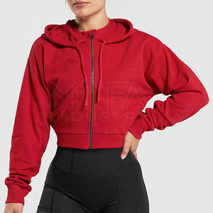 Sweat à capuche zippé respirant pour femme Streetwear anti-rides coupe élégante et confortable - Product Image 4