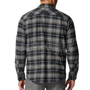 Camisas de franela a cuadros Retro de estilo urbano a la moda, diseño personalizado, ropa de calle de algodón 100%, característica transpirable - Product Image 4