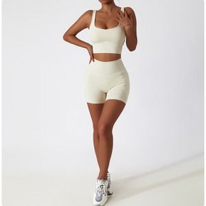 Nuevo Sujetador Deportivo con Logotipo Personalizado, Sujetador de Yoga para Mujer, Top, Leggings, Sujetador para Correr, Sujetador Deportivo sin Costuras, Ropa Deportiva, Sujetador de Gimnasio, Conjunto de Fitness - Product Image 6