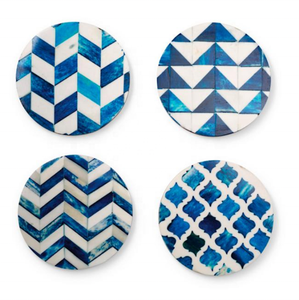 Posavasos de madera maciza de alta calidad, forma redonda con nuevo diseño único, estilo clásico, el mejor exportador de la India - Product Image 5