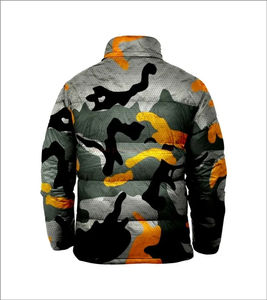 Chaqueta acolchada de burbujas para hombre con logotipo personalizado OEM, chaqueta de invierno cálida para hombre, chaqueta de plumón transpirable fabricada en Pakistán - Product Image 5