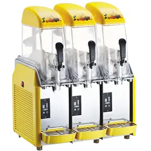 Yüksek verimli kompresör iki silindirli slush makinesi üç silindirli tam otomatik meyve suyu makinesi dört silindirli kar eritici