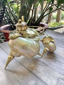 Nuevo diseño Anh Unique Fift Made 100% From Seashell-Juego de tetera de alta calidad y precio competitivo a granel hecho en Vietnam - Product Image 6