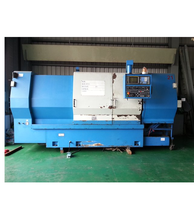 Máquina de torno con controlador FANUC CNC de cama inclinada usada