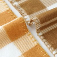 Plaid polaire léger, doux et confortable, couleur unie, chaud, en flanelle, pour canapé, lit, bureau, cadeau, vente en gros