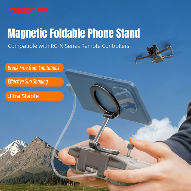 STARTRC RC-N1/2/3 Remote Controller Magnetic Phone Mount with the TYPE-C to TYPE-C Cable