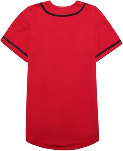 Venta al por mayor camiseta de béisbol personalizada sublimación equipo camiseta jóvenes hombres mujeres entrenamiento uniforme camiseta de béisbol - Product Image 3