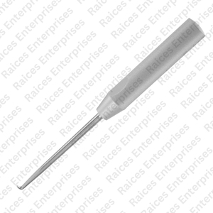 RAICES Enterprises Élévateur périosteal de style Cloward, pointe incurvée arrondie et aiguisée, 7 1/4 po (18,5 cm), instrument chirurgical orthopédique CE - Product Image 3