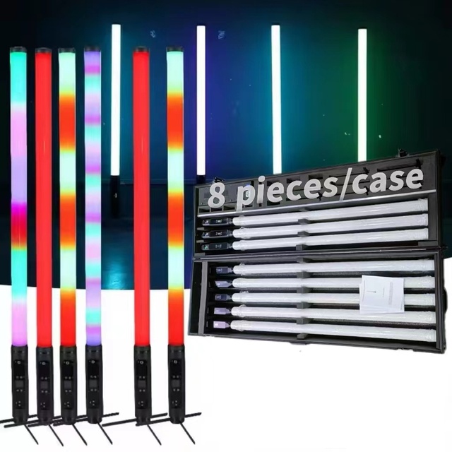 Portable IP64 Wireless Battery 360 Pixel Tube Barra Luminosa Led Wireless Led Tube DMX Club Party DJ Light Stage