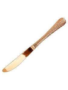 Copper Hammered 4pcs Cutlery <b>Set</b> - Product Image 3
