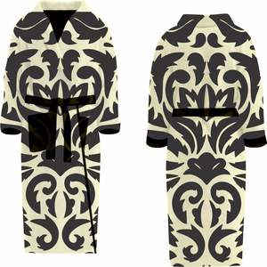 Latest Style Quick Dry Boxing Robe High Quality 100% Polyester Custom <b>Name</b> with Sublimation Martial Arts Wear - Product Image 3