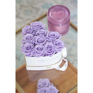 Chelsea Lilac Eternal Rose Gift Box for Living Room Decor - Product Image 3