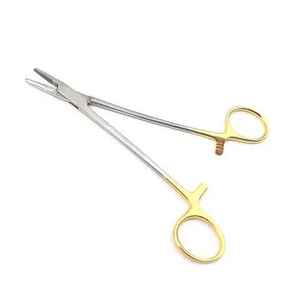 Porte-aiguilles réutilisable avec ciseaux, pince à aiguilles chirurgicale, porte-épingle orthopédique vétérinaire avec coupe-fil par SurgiRight Instrument - Product Image 6