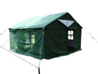 Tente de camping portable quatre saisons, grande, imperméable, en toile, pour 12 personnes, idéale pour les situations d'urgence et les randonnées hivernales