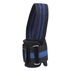 Haute qualité personnalisé Gym sangles de levage unisexe coton Fitness poignet boucles d'entraînement pour la musculation hommes femmes Sports - Product Image 6