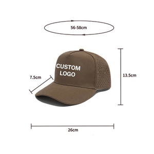 Top Supplier Performance Golf <b>Hat</b> 5 Panels Custom Logo Laser Cut Holes Adjustable Back Closure From Vietnam Sport Headwear Bulk - Product Image 5