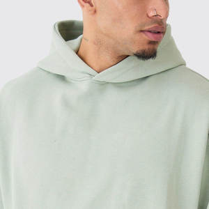 ชุดวอร์มผู้ชายแบบมีฮู้ดสำหรับฤดูหนาว ผ้าฝ้ายคุณภาพสูง 100% เป็นมิตรกับสิ่งแวดล้อม ระบายอากาศได้ดี น้ำหนักเบา สไตล์สตรีทแวร์ - Product Image 3