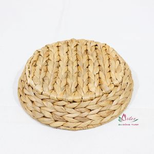 Decorative Portable Vintage Stylish Water Hyacinth Baskets Storage <b>Trays</b> for Arrangement - Product Image 4