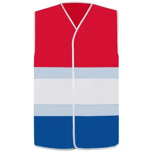 Gilet de sécurité sportif avec drapeau national pour articles de sport - Product Image 3