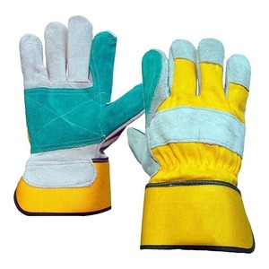 Nuevos guantes de trabajo de seguridad de último diseño Guantes DE TRABAJO canadienses de cuero de alta calidad Guantes de aparejo con logotipo personalizado - Product Image 6