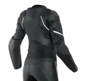 Dernier modèle de combinaison de moto en cuir véritable de qualité supérieure 100% Costume de motard en cuir de moto avec logo personnalisé de haute qualité - Product Image 6