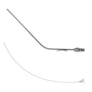 Tubo de succión mastoideo de cánula de succión Frazier de alta calidad en ángulo de 7 pulgadas y 18cm para uso médico hospitalario - Product Image 4