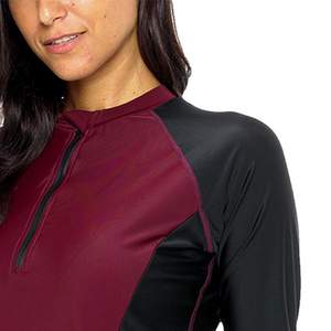 Wholesale Premium Quality Ladies Long Sleeve <b>Rash</b> <b>Guard</b> OEM Service BJJ Jiu Jitsu Sublimation MMA <b>Rash</b> <b>Guard</b> <b>For</b> Ladies - Product Image 6