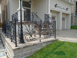 עיצוב מותאם אישית <span class=keywords><strong>balusters</strong></span> ברזל יצוק גדר ברזל מחיר נמוך יצוק מרפסת מעקה - Product Image 5