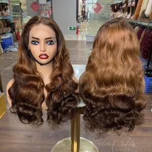 Hot Supplier 13x4 <b>Lace</b> 24 Inch Ocean Wave Glueless <b>Lace</b> Front Premium <b>Wigs</b> 100 Human Hair Full <b>Wig</b> Natural Soft Waves - Product Image 1