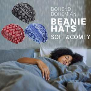 Bonnet unisexe personnalisable à motifs, doux, extensible, léger, respirant, pour un usage quotidien, décontracté, pour les fêtes, couvre-chef confortable - Product Image 6